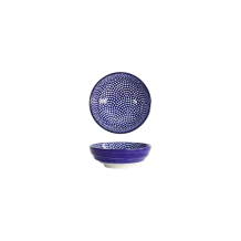 Tokyo Design Studio Saucenschale Nippon Blue Dots Blau/Weiß, Porzellan, Ø 9,5 × 3 cm, 150 ml