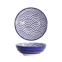 TDS, Saucenschale, Nippon Blue, Waves, Ø 9,5x3 cm - Art Nr. 15601