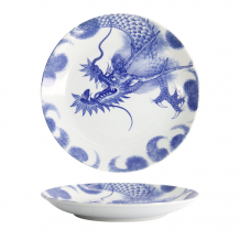 TDS, Teller, Dragon, Blau, Ø 25,3 x3,5 cm - Art Nr. 16115