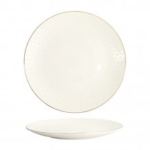 TDS, Plate, Nippon White, Stars, Ø 30 cm - Item No. 16418