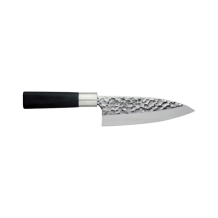 Deba Knife (Carving Knife) Hammered Style, Stainless Steel, Blade 15 cm