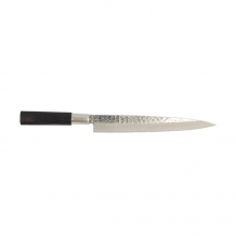 TDS, Stainless Steel Cooking Knife Sashimi 210mm Hammered Style, Kitchenware, Item no.: 16603