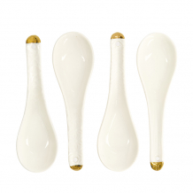 TDS, 4 Spoons, Nippon White, 13.8 x 4.8 cm, Item No. 16780