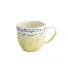 TDS, Handmade Tasse, Yellow, Ø 8,7 x 8 cm 300 ml - Art Nr. 16864