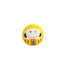 TDS, Lucky Charm Daruma, Decoration, Yellow, Ø 6x6x6cm - Item No.16911