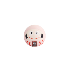 TDS, Lucky Charm Daruma, Decoration, Pink, Ø 6x6x6cm - Item No.16915