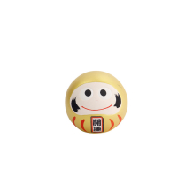 TDS, Lucky Charm Daruma, Decoration, Gold, Ø 6x6x6cm - Item No.16917