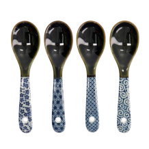 TDS, 4 Spoons, 15 cm, Blue, Item No. 17103