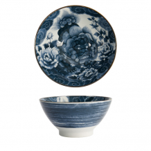 TDS, Japonism, Bowl, Darkgrey, Ø 18 x 9 cm, Lion, Item No: 17119