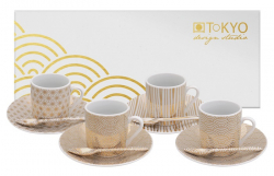 TDS, Espresso Set, Nippon Gold, 12 pcs, Item No. 17154