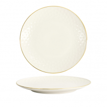 TDS, Plate, Nippon White, Stars, Ø 16.5 cm - Item No. 17155