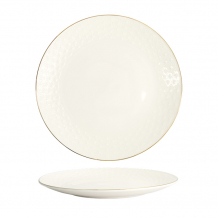 TDS, Plate, Nippon White, Stars, Ø 28.5 cm - Item No. 17159