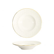 TDS, Pasta Plate, Nippon White, Stripes, Ø 13 cm 50 ml - Item No. 17276