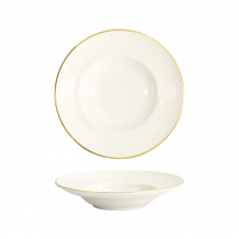 TDS, Pasta Plate, Nippon White, Waves, Ø 13 cm 50 ml - Item No. 17277