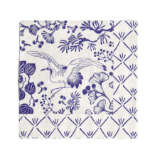 Tokyo Design Studio Napkins Flora Japonica Blue/White, 20 pcs., Paper, 33 × 33 cm