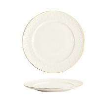 TDS, Plate, Nippon White, Stripes, Ø 16 cm - Item No. 17281