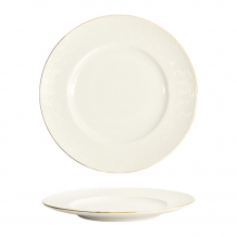 TDS, Plate, Nippon White, Waves, Ø 23 cm - Item No. 17286