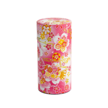 TDS, Tee Container S.S., 7.4x15.5cm, 200gr, Pink mit Blumen, Artikel Nr.: 17320