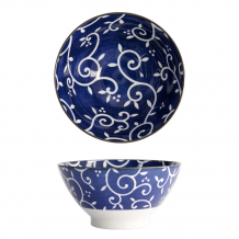 TDS, Ramen-Schale, Tokyo Blue, Mixed Bowls, Karakusa, Ø 18 x 9 cm 1000 ml - Art Nr. 17750