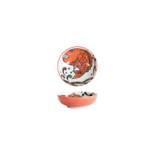 Tokyo Design Studio Sauce Bowl Seafood Snapper Red, Porcelain, Ø 9.5 × 3 cm, 150 ml