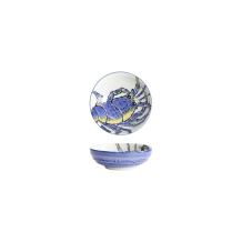 Tokyo Design Studio Sauce Bowl Seafood Lobster Blue, Porcelain, Ø 9.5 × 3 cm, 150 ml