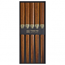 TDS, Chopstick Set, Kitchenware, 5 pair, 22,5 cm, Item No. 17937
