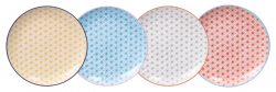 TDS, 4 Plate Set, Starwave, Ø 25,7 cm, Item No. 17986