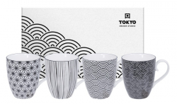 TDS, 4 Tassen Set, Nippon Black, 380 ml, Art.-Nr. 17994