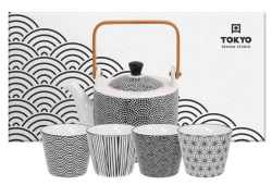 TDS, Teeset, Nippon Black, 5tlg, Art.-Nr. 17996