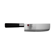 Nakiri Knife (Vegetable Knife) Sekiryu, Stainless Knife Steel, blade 16.5 cm, black ABS plastic handle