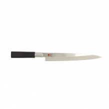 Sekiryu Sashimi Knife (fillet knife), Kitchenware, 21 cm, with black ABS handle, Item No.: 18290