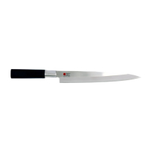 Sashimi Knife (Fillet Knife) Sekiryu, Stainless Knife Steel, blade 21 cm, black ABS plastic handle