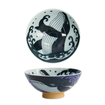 TDS, Bowl, Kawaii Ohira Whale, Ø 14.4 x 6.8 cm 450 ml, Item No. 18328