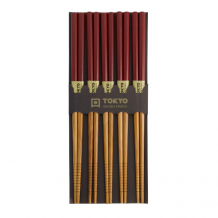TDS, Chopstick Set, Terracota, 5 pair, Item No. 18645