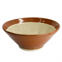 TDS, Mörser-Suribachi Braun Professional, Kitchenware, 36x15cm, Art.-Nr. 18792