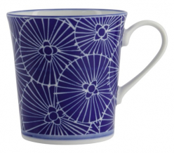 TDS, Wagasa Japanische Regenschirm-Tasse 12x9x9.5cm,  300ml, Art.-Nr. 18929
