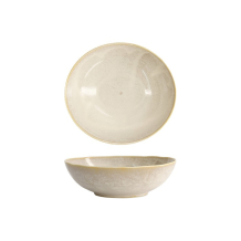 Tokyo Design Studio Reisschale Titanium Matte Weiß, Porzellan, Ø 17 × 15,3 × 5 cm, 500 ml