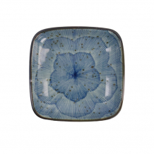TDS, Soja-Saucen Schale, Bell Flower, Blau, 9 x 1,6 cm, Art.-Nr. 20605