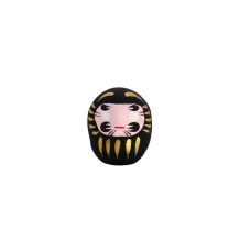 TDS, Daruma, Decoration, Black, Ø 6 cm - Item No. 20707