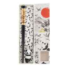 Chopsticks inclusive Rest, Giftset, Panda - Item No. 20720