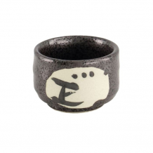 Sake Cup, Black Matte Ø 6.5x5cm, Itm no. 20787