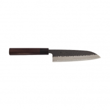TDS, Ishizuchi Aogami Super Kurohada Stainless-Santoku Rosew. (Universal knife), Kitchenware, 16.5 cm, Item No.: 20889