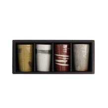 Ø 5.3x8.3 cm 4 Tee-Tassen Geschenkset bei g-HoReCa (Bild 1 von 2)