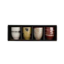 Ø 6.7x8.3 cm 4 Tee-Tassen Geschenkset bei g-HoReCa (Bild 1 von 2)