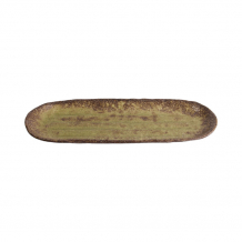 TDS, Große ovale Teller, Chakogashi Grün, 28.5x11.5x2.3 cm, Art.-Nr. 21055