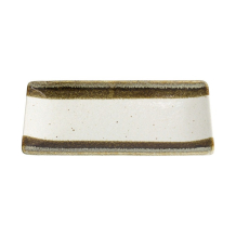 Tokyo Design Studio Serving Platter Shiratsu Mashiko White, Porcelain, 28.5 × 12.5 × 2.5 cm