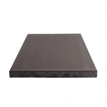 TDS, Cutting Board Black High-Soft, Kitchenware, Ø 40x25x2cm, Item No. 21168