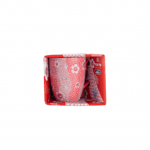 TDS, Kawaii Blume Tasse mit Geschenkbox, Rot, Ø 8.5x10.2cm, 380 ml, Art.-Nr. 21172
