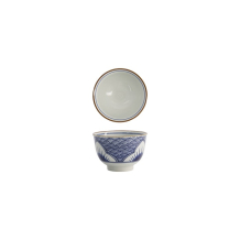 Tokyo Design Studio Cup Lily Flower Blue (Light blue), Porcelain, Ø 8.4 × 5.5 cm, 150 ml