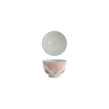 Tokyo Design Studio Cup Lily Flower Red, Porcelain, Ø 8.4 × 5.5 cm, 150 ml